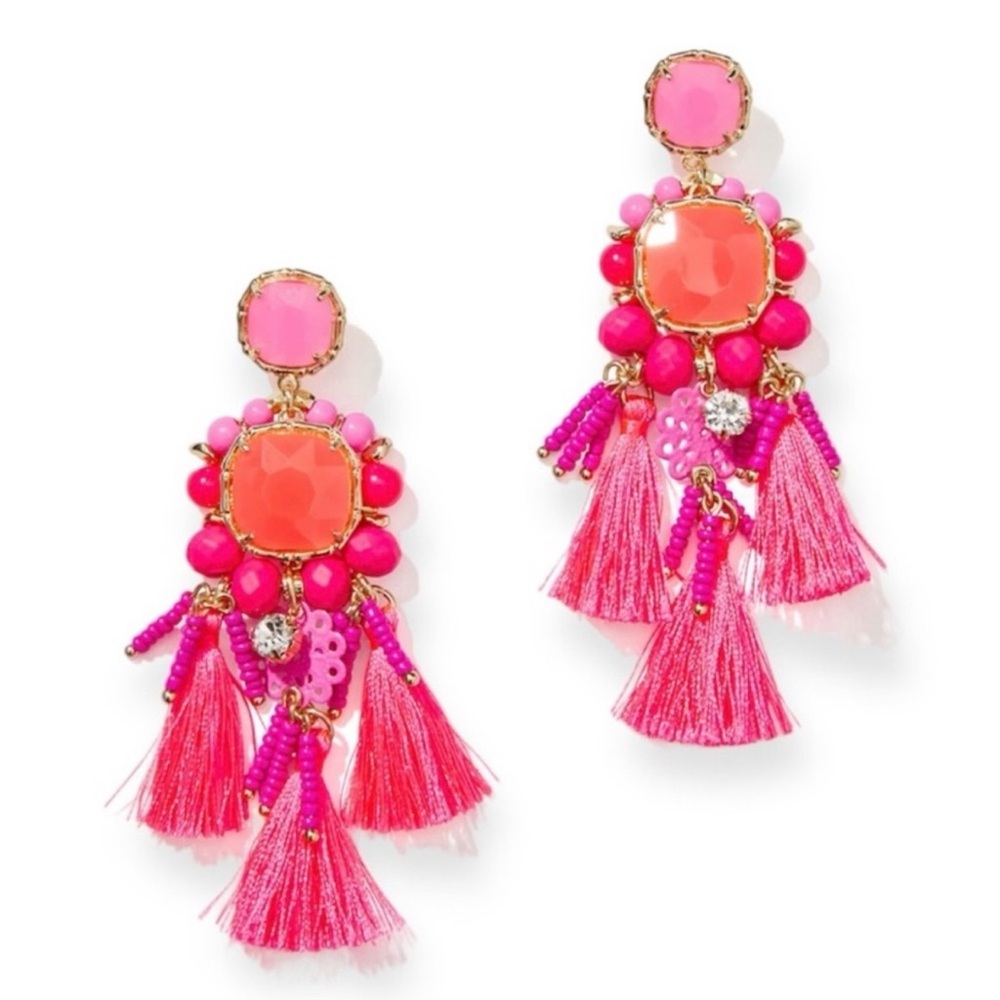 Lilly Pulitzer Waterside Kitschy Coral Earrings